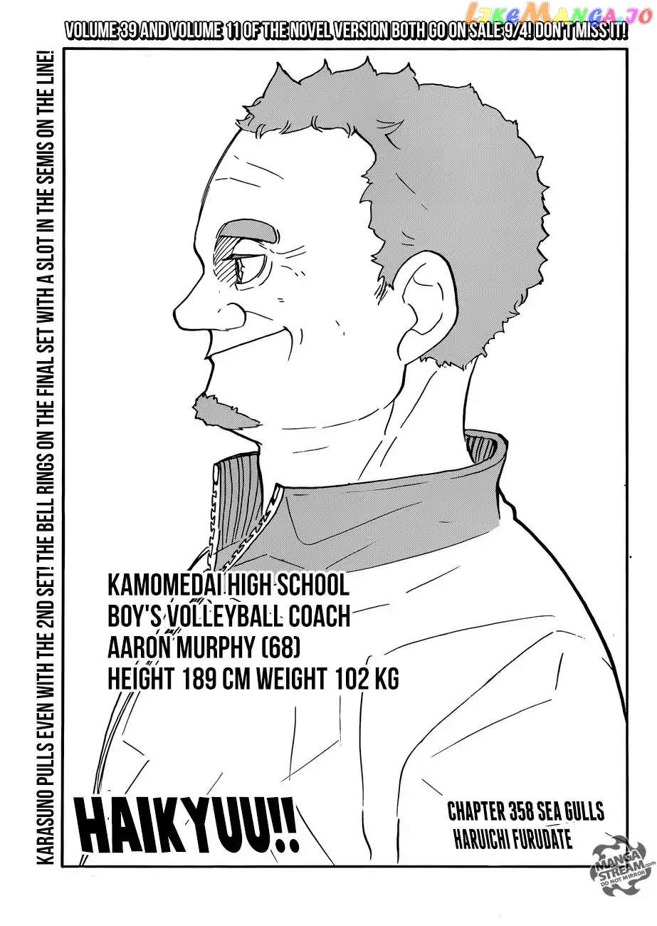 Haikyuu!!, Chapter 358 image 01